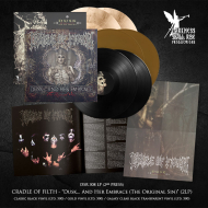CRADLE OF FILTH Dusk And Her Embrace (The Original Sin) 2nd Press 2LP BLACK [VINYL 12"]